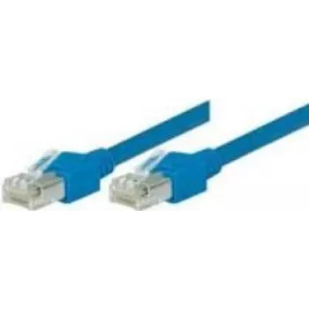 Tecline 71903B ethernetový patch kábel modrý