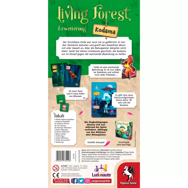 Living Forest: Kodama, rozšírenie spoločenskej hry