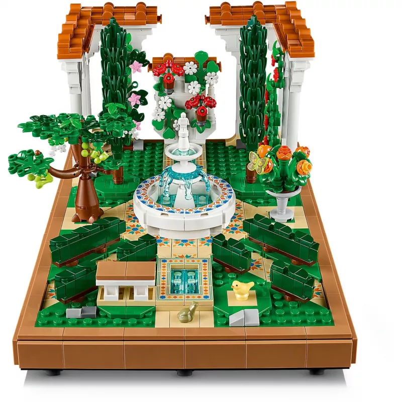 LEGO ICONS 10359 Záhrada s fontánou