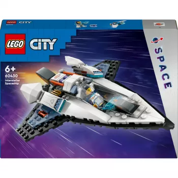 LEGO City stavebnica vesmírna loď 60430 — 240 dielikov, 1 minifigúrka, od 6 rokov, 170×220×40 mm
