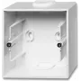 Káblový kanál Busch-Jaeger 2CKA001799A0897, biely, 80×43×80 mm