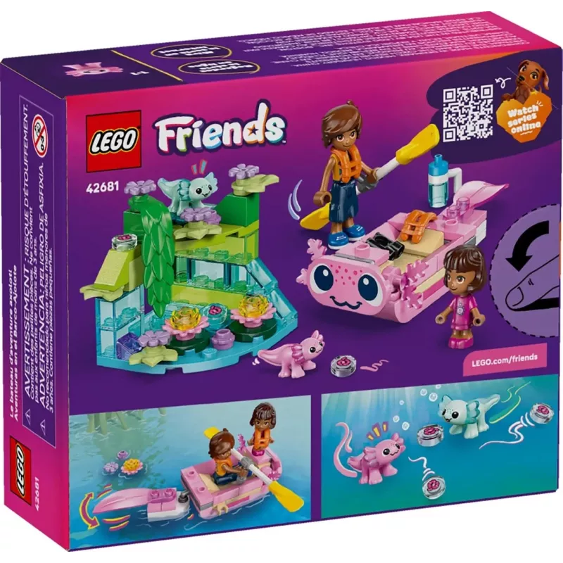 LEGO FRIENDS 42681 Dobrodružná loď s axolotlmi