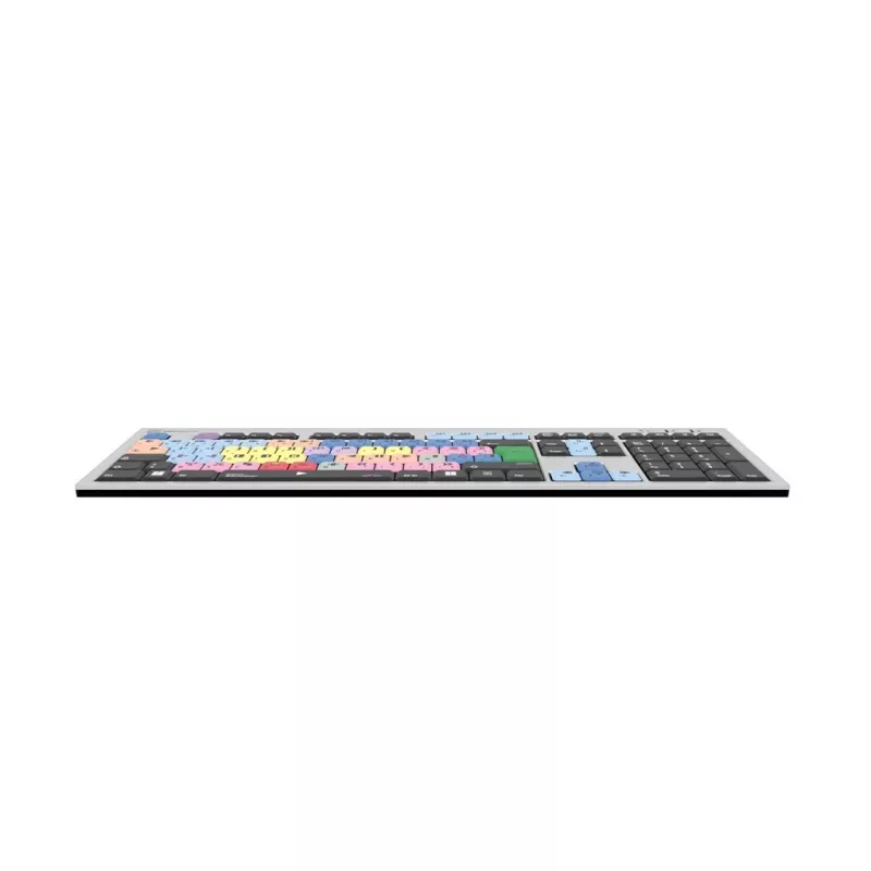 Logickeyboard LKB-MCOM4-AJPU-FR klávesnica USB AZERTY francúzska strieborná (LKB-MCOM4-AJPU-FR)
