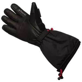 Rukavice Glovii GS9XL — vyhrievané, vodoodolné turistické a zimné rukavice, XL, kompatibilné s dotykovou obrazovkou, Thinsulate, pravá koža/nylon
