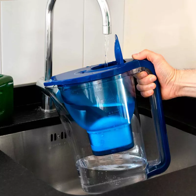 Stolný filter na vodu JATA HJAR1003 3,5 L modrý transparentný