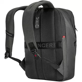 Voľnočasový batoh Wenger SwissGear MX Eco Light sivá recyklovaný plast