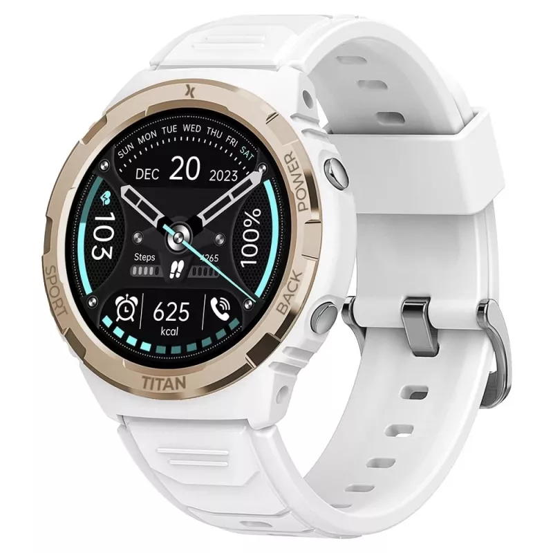 Smartwatch MAXCOM FW100 Titan Valkiria biela