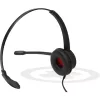 Mono USB headset Plusonic 10.1P — jednoúškový USB headset kompatibilný s Teams a Skype