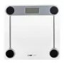 Elektronická osobná váha CLATRONIC PW 3368 — max. 150 kg, presnosť 100 g, sklenená plošina