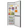 Amica FK3506D.2F(E) kombinovaná chladnička s mrazničkou, mraznička dole, 226 l chladnička + 96 l mraznička, Total No Frost, energetická trieda E, čierna