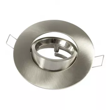 Synergy 21 LED Retrofit GU10 / GX5 - 3 vstavané stropné svietidlá sada D01-strieborná