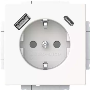 Busch-Jaeger SCHUKO zásuvka USB-A+C 20 EUCB2USBAC-884 (2CKA002011A6310)