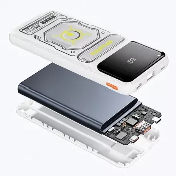 Powerbank 10000mAh 22,5 W P77K s integrovaným káblom