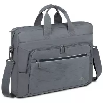 Puzdro na notebook Rivacase Alpendorf Eco pre 16-palcové notebooky, sivé, tenké ochranné puzdro