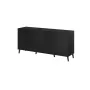 Cama Meble NOVA komoda 155x40x72 cm, čierna matná