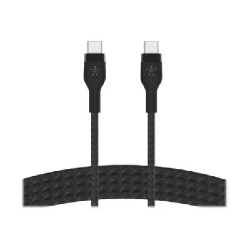 Belkin BOOSTCHARGE PRO Flex USB kábel 1 m USB 2.0 USB C čierny (CAB011BT1MBK)