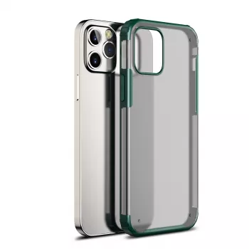 Nárazuvzdorné ochranné puzdro Devia pre iPhone 12 Pro Max, zelená