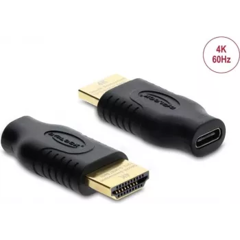 DELOCK USB-C na HDMI adaptér (DP Alt Mode) 4K 60 Hz s HDR a HDCP