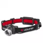 Ledlenser H8R čierna, červená čelová lampa LED