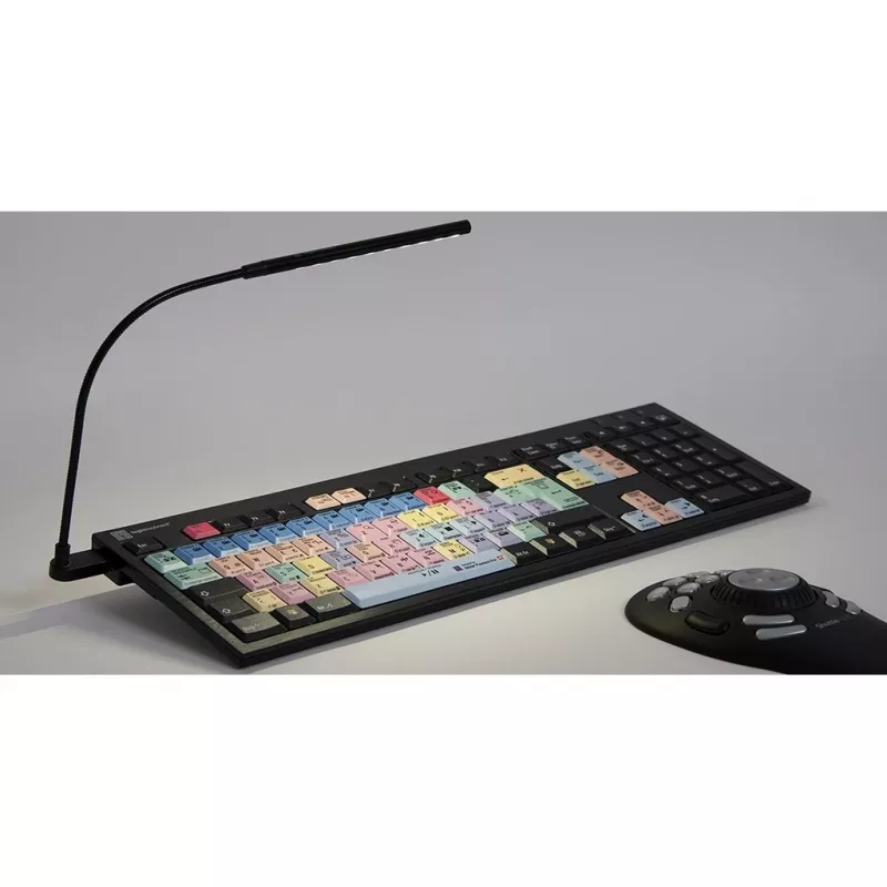 Klávesnica Logickeyboard Adobe Premiere Pro CC QWERTZ nemecká viacfarebná