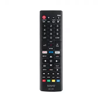 Savio RC-05 čierny IR rádiový diaľkový ovládač