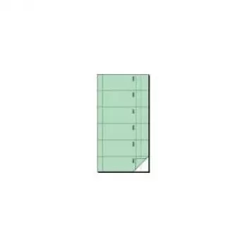 sigel formulárový blok Bonbuch, 105 x 200 mm, SD, zelený 360 odtrhov, samoprepisovací, 2 x 60 listov (BO091)
