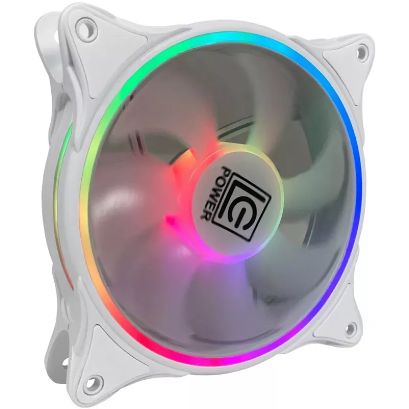 LC-Power LC-CF-120-ARGB-W 120mm ARGB ventilátor do skrine – biely