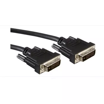 Monitorový kábel ROLINE DVI M - DVI M (24+1) Dual-Link 20 m
