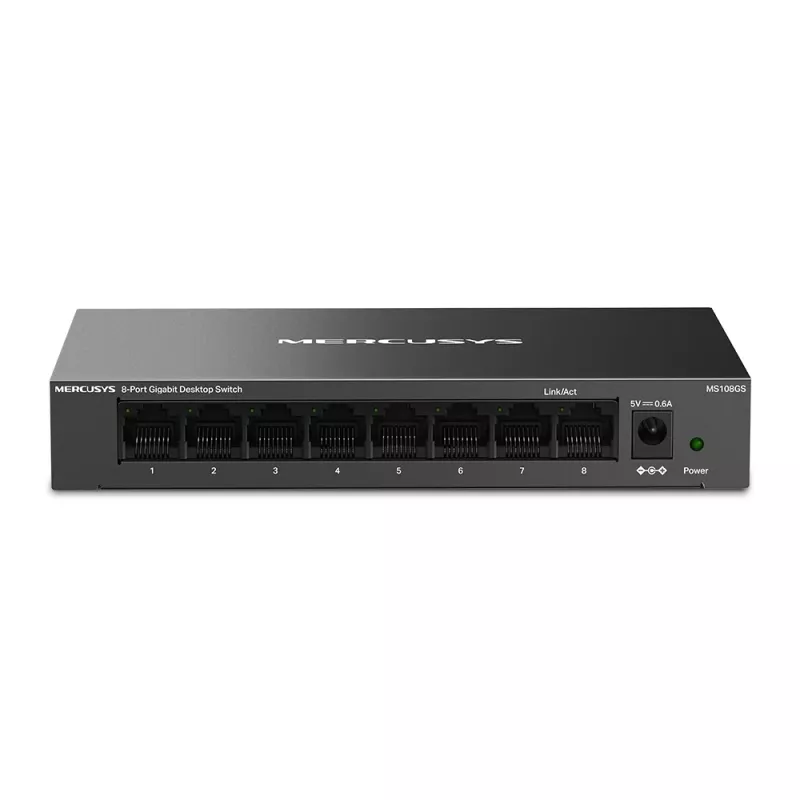 Mercusys 8-portový gigabitový desktop switch