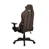 Herná stolička Arozzi Torretta SuperSoft – ergonomická hnedá, podporný dizajn