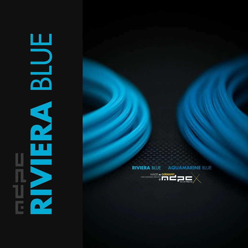 MDPC-X objímka Medium - Riviera Blue UV, 1 m
