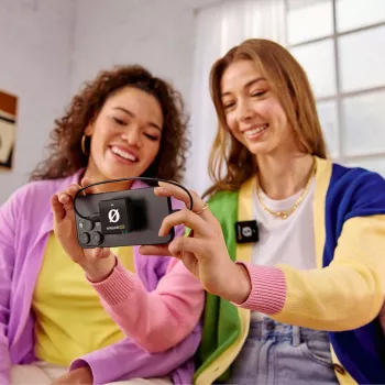 WIME RODE WIRELESS ME dvojkanálový bezdrôtový mikrofónny systém pre vlogerov a podcasterov