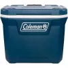 Coleman 50QT Xtreme kolieskový chladič, modrý, plast, polyuretán (PU), čierny, 47 l, 113 kg
