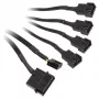 Kábelový splitter EK Water Blocks EK-Cable Splitter 4-Fan PWM Extended