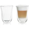 Kávové sklo DeLonghi De’Longhi 5513214611 transparentné sklo 2 ks 220 ml 117 mm