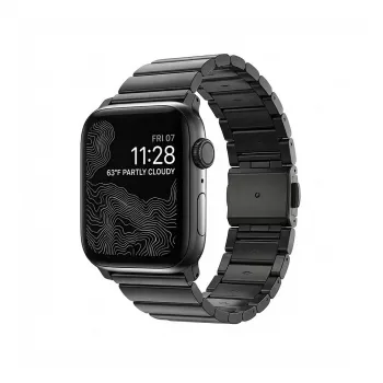 Remienok na hodinky Nomad nerezová oceľ grafitovočierna V2 pre 42/44/45/49mm