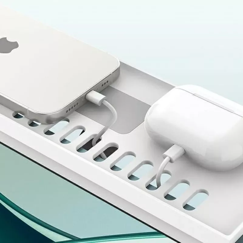 Odkladací stojan pre iMac 312 biely