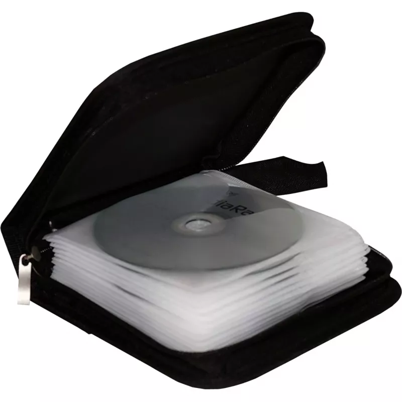 MediaRange BOX50 obal na 24 CD/DVD, čierny