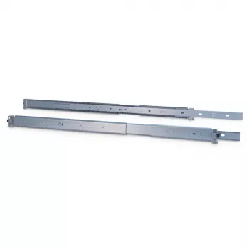 Inter-Tech - Teleskopické lišty pre rack - sivé - 2U - 48,3 cm (19