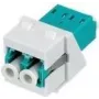 Keystone modul Rutenbeck KMK-LC-D OM3 aqua — LC duplex vláknový vklad, OM3 multimode