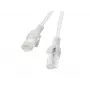LANBERG Cat5e U/UTP RJ-45 patch kábel PCU5-10CC-1500-S, 15 m, sivý, CCA, 26 AWG, 100 MHz