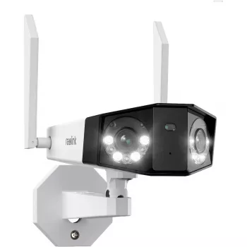 Reolink Duo Series W730 - 4K vonkajšia Wi-Fi kamera, dvojitý objektív, 180° panoramatický pohľad, rozpoznávanie osôb/vozidiel/zvierat