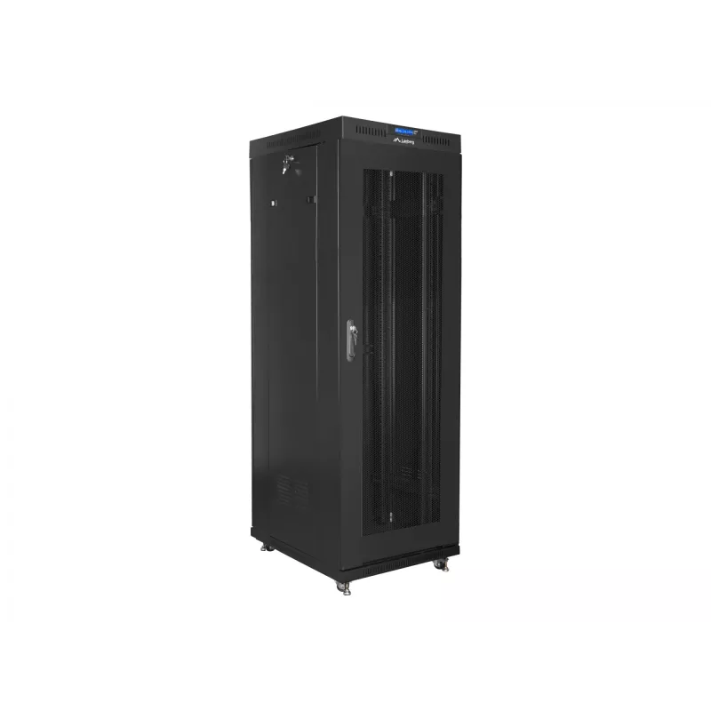 Racková skriňa LANBERG FF01-6837-23BL 37U voľne stojaca 1900×600×800 mm IP20 čierna