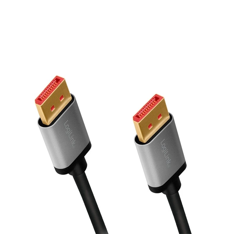 LogiLink CDA0106 DisplayPort kábel čierny sivý 3 M