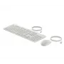 HP 225 G2 USB káblová kombinácia myši a klávesnice, tlačidlo Copilot – Cashmere White – ESTÓNSKY