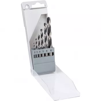 Bosch HSS vrtáky do kovu PointTeQ sady, vrtáky, špirálové vrtáky, 8 mm, 117 mm, kov, 7,5 cm