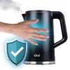 IDEAL Kanvica 1,7 l, Oceľové telo, výkon 1500 W, čierna