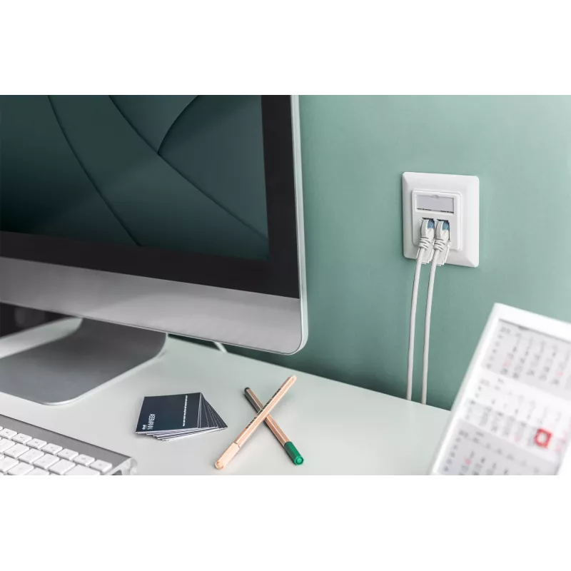 USB 2.0 Keystone modul s 16 cm káblom Digitus DN-93402
