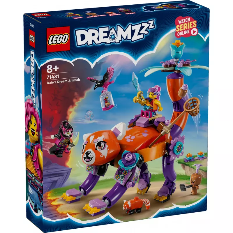 LEGO stavebnica LEGO DREAMZzz Izzie Dream Animals 71481 – zberateľská hracia sada