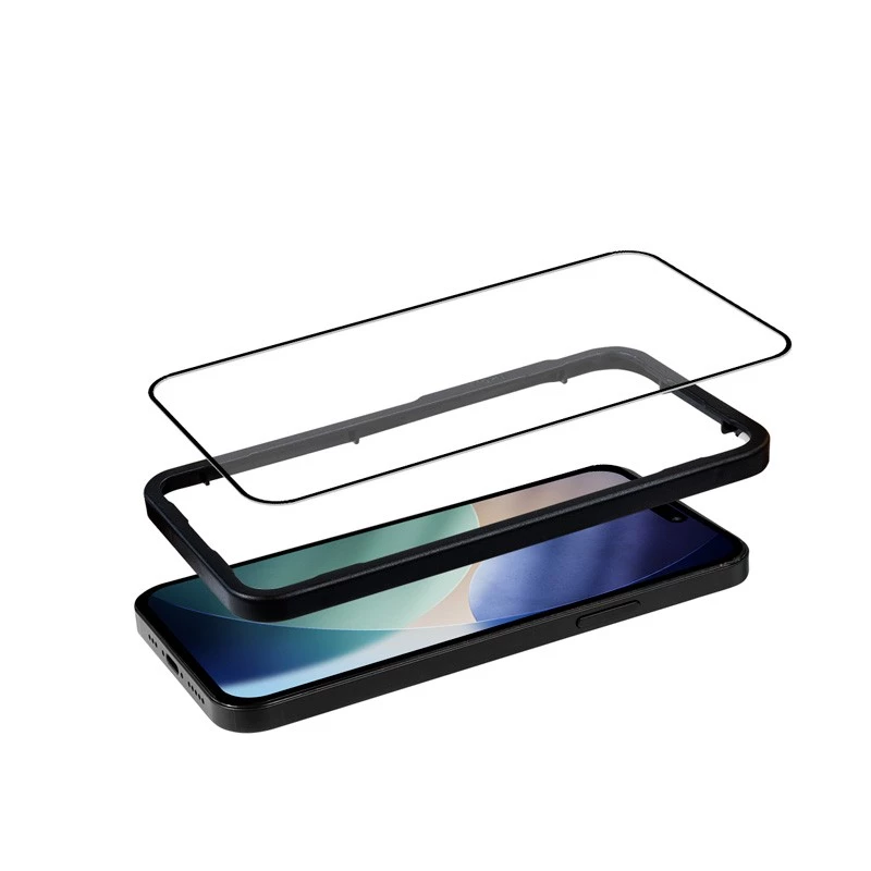 Montážny rámik na pancierové sklo displeja – Crong – pre iPhone 17 Pro